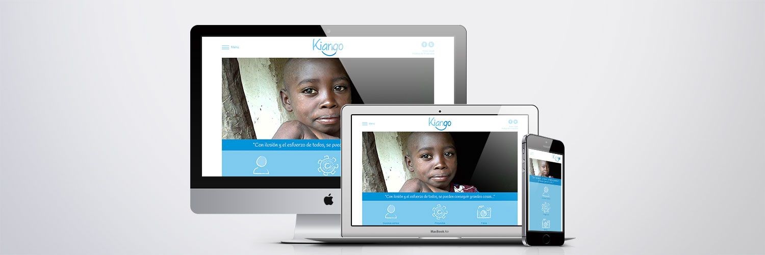 Diseño y Desarrollo de la página web kiango.es